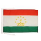 Drapeau Tadjikistan 45x30 cm | Drapeau tadjik Polyester 100D Cordelettes