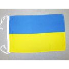 Drapeau Ukraine 45x30 cm | Drapeau ukrainien Polyester 100D Cordelettes