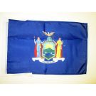 Drapeau New York 45x30 cm | Drapeau new yorkais Polyester 100D Cordelettes