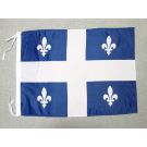 Drapeau Québec 45x30 cm | Drapeau québécois Polyester 100D Cordelettes