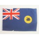 Drapeau Australie-Occidentale 45x30 cm Polyester 100D Cordelettes