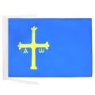 Drapeau Asturies 45x30 cm | Drapeau asturien Polyester 100D Cordelettes