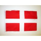 Drapeau Savoie 45x30 cm | Drapeau savoyard Polyester 100D Cordelettes