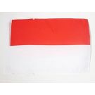 Drapeau Alsace Rot un Wiss 45x30 cm | Drapeau alsacien Polyester 100D Cordelettes