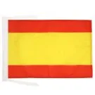 Drapeau Espagne sans armoiries 45x30 cm | Drapeau espagnol Polyester 100D Cordelettes