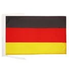 Drapeau Allemagne 45x30 cm | Drapeau allemand Polyester 100D Cordelettes