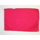 Drapeau Unicolore Cerise 45x30 cm Polyester 100D Cordelettes