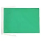 Drapeau Unicolore Vert 45x30 cm Polyester 100D Cordelettes