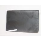 Drapeau Unicolore Noir 45x30 cm Polyester 100D Cordelettes