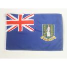 Drapeau Iles Vierges britanniques 45x30 cm Polyester 100D Cordelettes