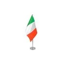 Drapeau de table Prestige Italie 22x15 cm Hampe et socle en métal