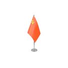 Drapeau de table Prestige URSS 22x15 cm Hampe et socle en métal