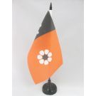 Drapeau de table Territoire du Nord 21x14 cm Hampe et socle en plastique noir