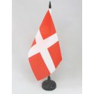 Drapeau de table Savoie 21x14 cm Hampe et socle en plastique noir