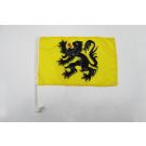 Drapeau de voiture Flandre 45x30 cm