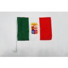 Drapeau de voiture naval militaire de l'Italie 45x30 cm
