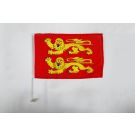 Drapeau de voiture Basse-Normandie 45x30 cm