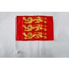 Drapeau de voiture Haute-Normandie 45x30 cm
