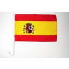 Drapeau de voiture Espagne 45x30 cm