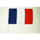 Drapeau de voiture France 45x30 cm