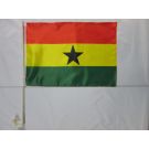 Drapeau de voiture Ghana 45x30 cm