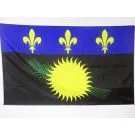 Drapeau Guadeloupe 90x60 cm | Drapeau guadeloupéen Polyester 100D Fourreau pour hampe