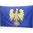 Drapeau Frioul-Vénétie julienne 90x60 cm Polyester 100D Fourreau pour hampe