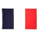 Drapeau France 90x60 cm | Drapeau français Polyester 100D Oeillets métalliques
