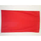 Drapeau Unicolore Rouge 90x60 cm Polyester léger Oeillets métalliques