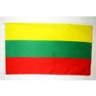 Drapeau Lituanie 150x90 cm | Drapeau lituanien Polyester léger Oeillets métalliques
