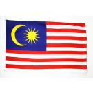 Drapeau Malaisie 150x90 cm | Drapeau malaisien Polyester léger Oeillets métalliques