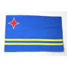 Drapeau Aruba 150x90 cm | Drapeau arubais Polyester léger Oeillets métalliques
