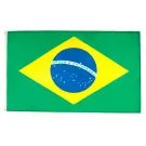 Drapeau Brésil 150x90 cm | Drapeau brésilien Polyester léger Oeillets métalliques