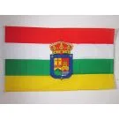 Drapeau La Rioja 150x90 cm | Drapeau riojan Polyester 100D Oeillets métalliques