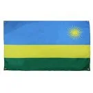 Bandera Ruanda 150 x 90 cm poliéster ligero
