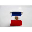 Guirlande Drapeau France Premier Empire 1804-1815 6 mètres | 20 drapeaux 21x15 cm
