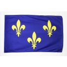 Guirlande Drapeau Ile-de-France 12 mètres | 20 drapeaux 45x30 cm