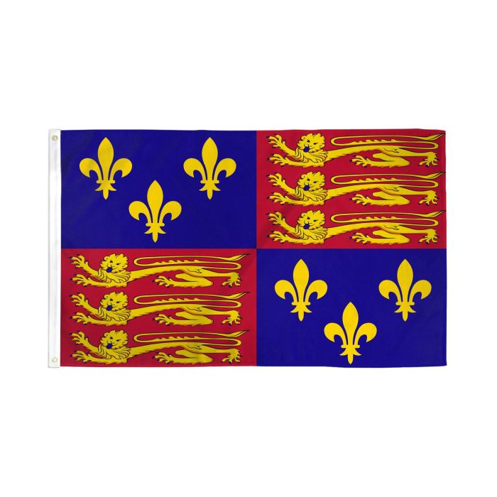 DRAPEAU REINE ÉLISABETH I D\'ANGLETERRE 150x90cm - DRAPEAU ANGLAISE ROYALE 90 x 150 cm - DRAPEAUX