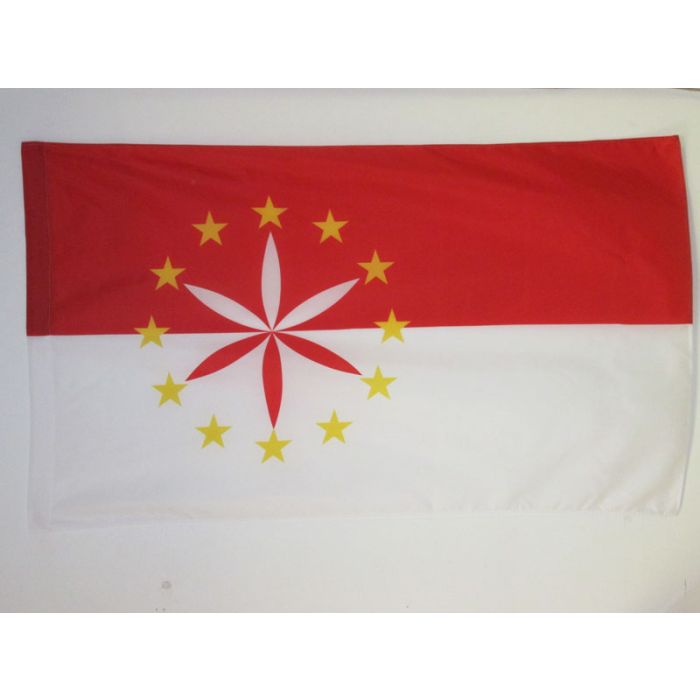 DRAPEAU ARPITANIE 150x90cm - DRAPEAU FRANCOPROVENÍ?AL - ARPITAN 90 x 150 cm Fourreau pour hampe