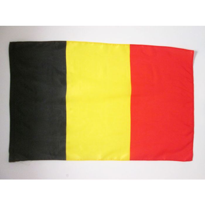 DRAPEAU BELGIQUE 150x90cm - DRAPEAU BELGE 90 x 150 cm Spécial Supporter