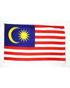 DRAPEAU MALAISIE 150x90cm - DRAPEAU MALAISIEN 90 x 150 cm - DRAPEAUX