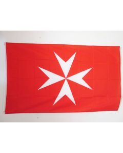 DRAPEAU ACTIVITÉS DE L?ORDRE DE MALTE 150x90cm - DRAPEAU SAINT-JEAN DE JÉRUSALEM 90 x 150 cm - DRAPEAUX