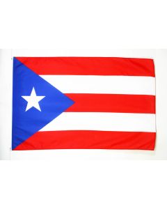 DRAPEAU PORTO RICO 180x120cm - GRAND DRAPEAU PORTORICAIN 120 x 180 cm