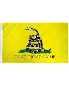 DRAPEAU GADSDEN NE ME MARCHE PAS DESSUS 150x90cm - DRAPEAU DONT TREAD ON ME - ETATS-UNIS 90 x 150 cm - DRAPEAUX