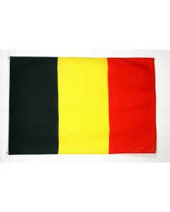 DRAPEAU BELGIQUE 90x60cm - DRAPEAU BELGE 60 x 90 cm Polyester léger
