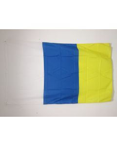 DRAPEAU CANARIES SANS ÉCUSSON 90x60cm - DRAPEAU DE CANARIAS - ESPAGNE 60 x 90 cm - DRAPEAUX