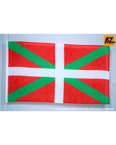 DRAPEAU PAYS BASQUE 90x60cm - DRAPEAU BASQUE 60 x 90 cm - DRAPEAUX
