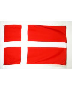 DRAPEAU DANEMARK 150x90cm - DRAPEAU DANOIS 90 x 150 cm Polyester léger