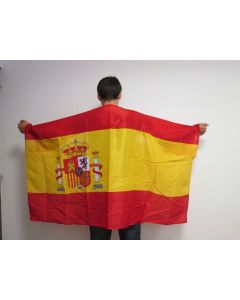 DRAPEAU CAPE ESPAGNE 150x90cm - BODY FLAG SUPPORTER ESPAGNOL 90 x 150 cm