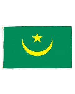 DRAPEAU MAURITANIE 150x90cm - DRAPEAU MAURITANIEN 90 x 150 cm - DRAPEAUX